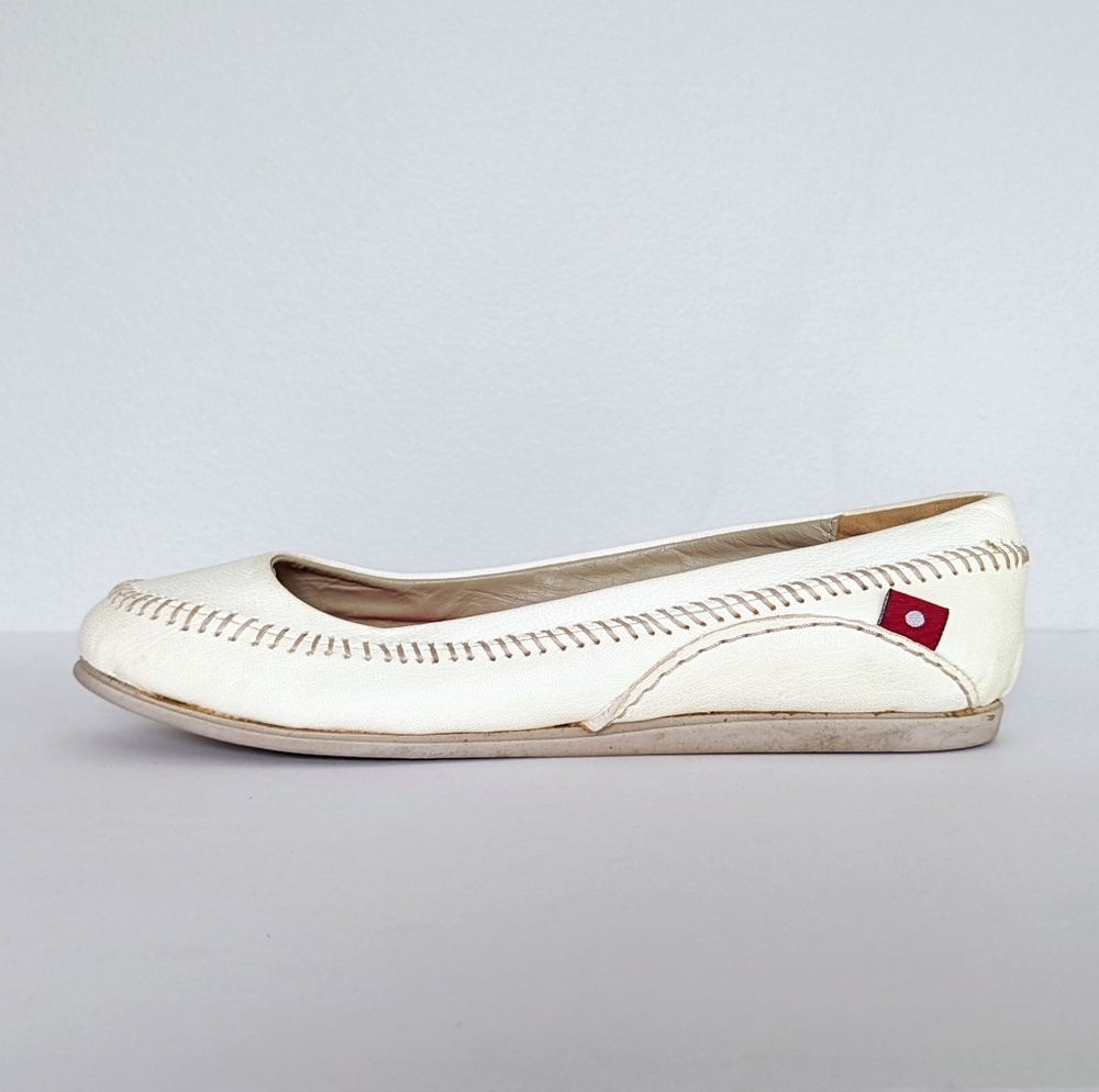 🇨🇦 🇪🇹 Oliberte Mbozi Leather Ballet Flat Shoe #1 Fair Trade Made In Ethiopia